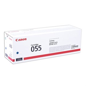 Картридж лазерный CANON (055C) для LBP663/664/MF742/744/746, голубой, оригинальный, ресурс 2100 страниц, 3015C002 - фото 2658454