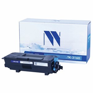 Картридж лазерный NV PRINT (NV-TK-3160) для KYOCERA ECOSYS P3045dn/3050dn/3055dn/3060dn, ресурс 12500 страниц, NV-TK3160 - фото 2658563