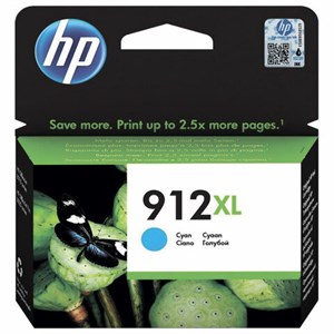 Картридж струйный HP (3YL81A) для HP OfficeJet Pro 8023, №912XL голубой, ресурс 825 страниц, оригинальный - фото 2658595