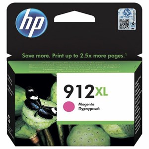 Картридж струйный HP (3YL82A) для HP OfficeJet Pro 8023, №912XL пурпурный, ресурс 825 страниц, оригинальный - фото 2658596