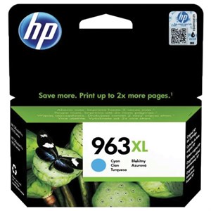 Картридж струйный HP (3JA27AE) для HP OfficeJet Pro 9010/9013/9020/9023, №963Xl, голубой, ресурс 1600 страниц - фото 2658604