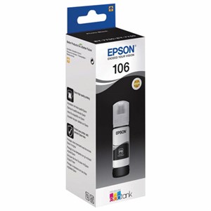 Чернила EPSON 106 (C13T00R140) для СНПЧ L7160/L7180, фото-черные, ОРИГИНАЛЬНЫЕ - фото 2658705