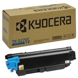 Тонер-картридж KYOCERA (TK-5270C) M6230cidn/M6630cidn/P6230cdn, голубой, оригинальный, ресурс 6000 страниц, 1T02TVCNL0 - фото 2658870