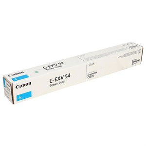 Тонер CANON (C-EXV54C) C3025i, голубой, оригинальный, ресурс 8500 страниц, 1395C002 - фото 2658891