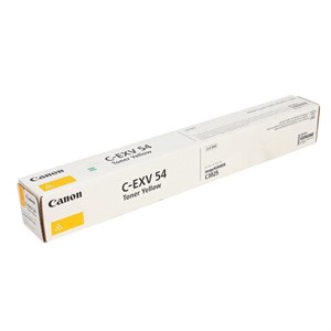 Тонер CANON (C-EXV54Y) C3025i, желтый, оригинальный, ресурс 8500 страниц, 1397C002 - фото 2658893