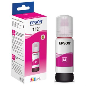 Чернила EPSON 112 (C13T06C34A) для СНПЧ EPSON L11160 /L15150 /L15160 /L6550/L6570, пурпурные, ОРИГИНАЛЬНЫЕ - фото 2659082
