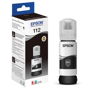 Чернила EPSON 112 (C13T06C14A) для СНПЧ EPSON L11160 /L15150 /L15160 /L6550/L6570, черные, ОРИГИНАЛЬНЫЕ - фото 2659084