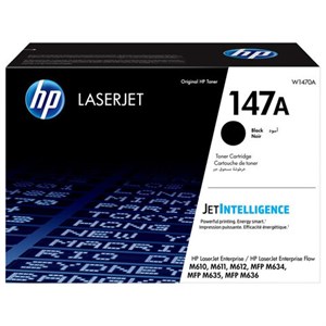 Картридж лазерный HP (W1470A) LaserJet M611dn/M612dn/M635/M636, №147A, оригинальный, ресурс 10500 страниц - фото 2659102