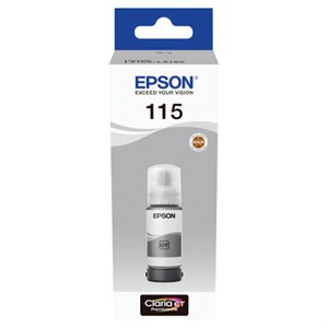 Чернила EPSON 115 (C13T07D54A) для СНПЧ L8160/L8180, серые, объем 70 мл, ОРИГИНАЛЬНЫЕ - фото 2659206