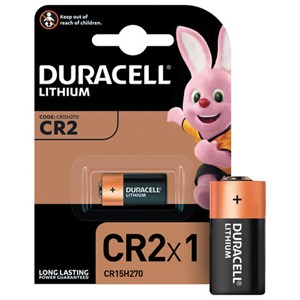 Батарейка DURACELL Ultra CR2, Lithium, 1 шт., в блистере, 3 В, 75054620 - фото 2669768