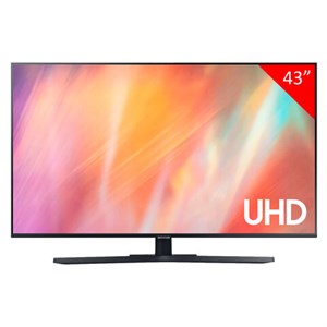 Телевизор SAMSUNG UE43AU7500UXRU, 43" (109 см), 3840x2160, 4K, 16:9, Tizen, Wi-Fi, Bluetooth, черный - фото 2671275