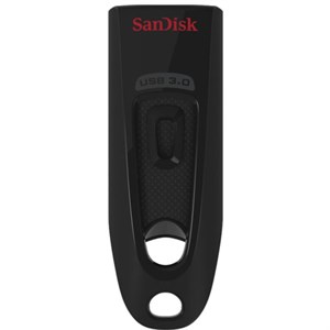 Флеш-диск 128 GB, SANDISK Cruzer Ultra, USB 3.0, черный, SDCZ48-128G-U46 - фото 2674815