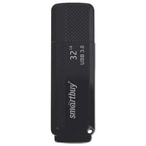 Флеш-диск 32 GB SMARTBUY Dock USB 3.0, черный, SB32GBDK-K3 - фото 2675542