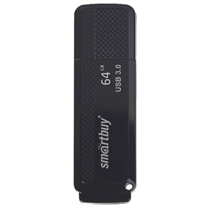Флеш-диск 64 GB SMARTBUY Dock USB 3.0, черный, SB64GBDK-K3 - фото 2675551