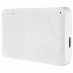 Внешний жесткий диск TOSHIBA Canvio Ready 2TB, 2.5", USB 3.0, белый, HDTP220EW3CA - фото 2676279