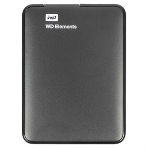 Внешний жесткий диск WD Elements Portable 2TB, 2.5", USB 3.0, черный, WDBU6Y0020BBK-WESN - фото 2676300