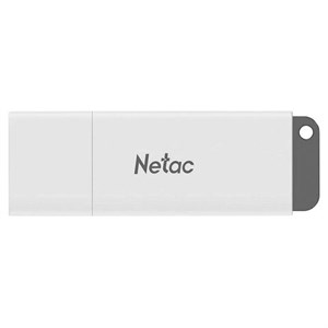Флеш-диск 32GB NETAC U185, USB 2.0, белый, NT03U185N-032G-20WH - фото 2676606
