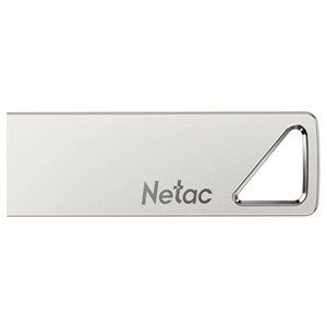 Флеш-диск 16GB NETAC U326, USB 2.0, металлический корпус, серебристый, NT03U326N-016G-20PN - фото 2676643