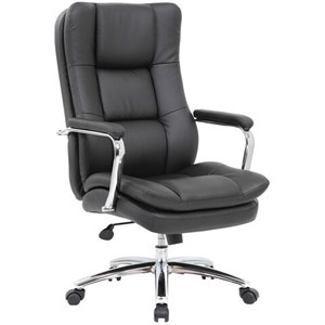 Кресло офисное BRABIX PREMIUM "Amadeus EX-507", экокожа, хром, черное, 530879 - фото 2677551