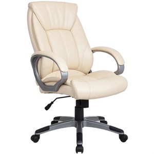 Кресло офисное BRABIX "Maestro EX-506", экокожа, бежевое, 531168 - фото 2678328
