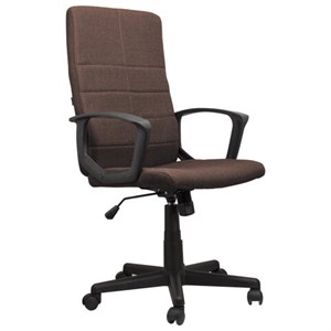 Кресло офисное BRABIX "Focus EX-518", ткань, коричневое, 531577 - фото 2679092