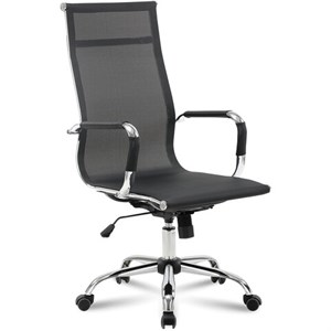 Кресло офисное BRABIX "Line EX-530", хром, сетка, черное, 531846 - фото 2679584