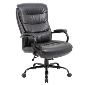 Кресло офисное BRABIX PREMIUM "Heavy Duty HD-004", НАГРУЗКА до 200 кг, экокожа, черное, 531942 - фото 2679806