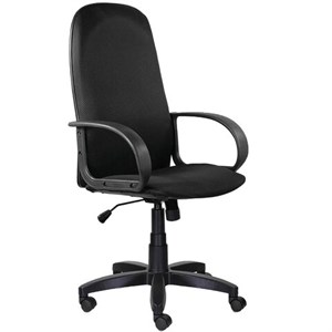 Кресло офисное BRABIX "Praktik EX-279", ткань JP/кожзам, черное, 532019 - фото 2683037
