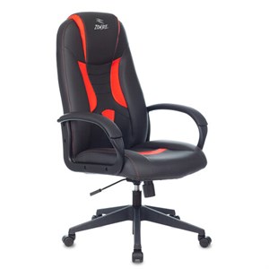 Кресло компьютерное ZOMBIE 8, экокожа, черное/красное, 1583068 - фото 2685044