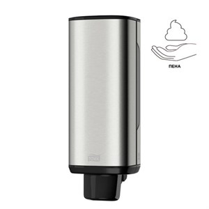 Дозатор для жидкого мыла-пены TORK (Система S4) Image Design, 1 л, металлический, 460010 - фото 2692131