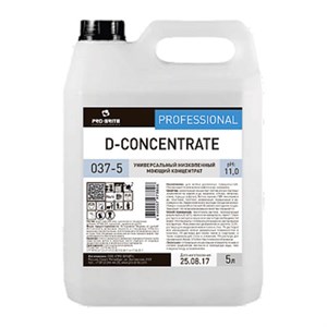 Средство моющее универсальное 5 л, PRO-BRITE D-CONCENTRATE, щелочное, низкопенное, концентрат, 037-5 - фото 2694975