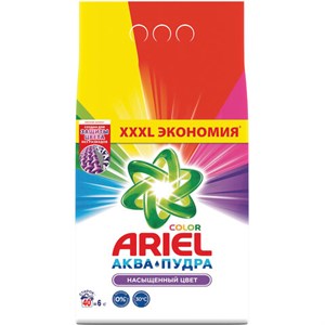 Стиральный порошок автомат 6 кг ARIEL (Ариэль) Color, 1001895 - фото 2696289