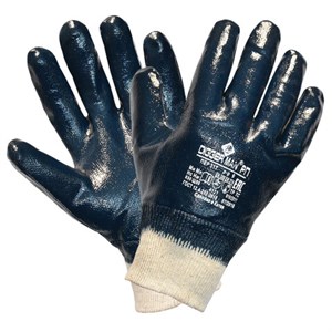 Перчатки хлопковые DIGGERMAN РП, нитриловое покрытие (облив), размер 9 (L), синие, ПЕР317 - фото 2704252