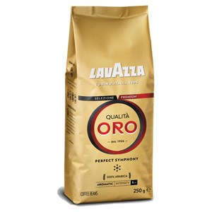 Кофе в зернах LAVAZZA "Qualita Oro" 250 г, арабика 100%, ИТАЛИЯ, 2051 - фото 2707102