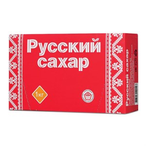 Сахар-рафинад РУССКИЙ 1 кг (196 кусочков, размер 15х16х21 мм) - фото 2707167