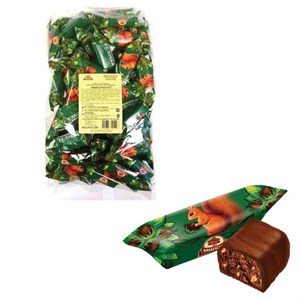 Конфеты шоколадные БАБАЕВСКИЙ "Белочка", 1000 г, пакет, ББ11385 - фото 2707187