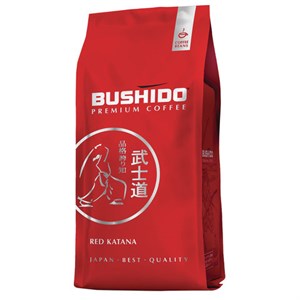 Кофе в зернах BUSHIDO "Red Katana" 1 кг, арабика 100%, НИДЕРЛАНДЫ, BU10004007 - фото 2707335