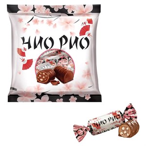 Батончики шоколадные ЧИО РИО с хрустящими шариками в карамели и глазури, 500 г, НК559 - фото 2707539