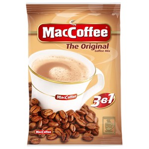 Кофе растворимый порционный MacCoffee "3 в 1 Оригинал", КОМПЛЕКТ 50 пакетиков по 20 г, 100101 - фото 2707732