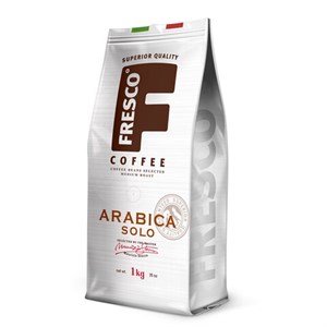 Кофе в зернах FRESCO "Arabica Solo" 1 кг, арабика 100% - фото 2708057