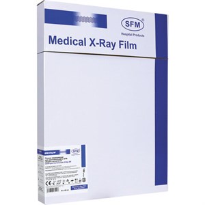 Рентгеновская пленка синечувствительная, SFM X-Ray BF, КОМПЛЕКТ 100 л., 30х40 см, 629039 - фото 2709434