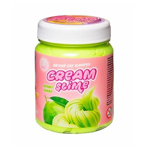 Слайм (лизун) "Cream-Slime", с ароматом лайма, 250 г, SLIMER, SF05-X - фото 2718098
