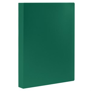 Папка 100 вкладышей STAFF, зеленая, 0,7 мм, 225715 - фото 2723760