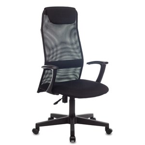 Кресло офисное KB-8, ткань-сетка, черное, 492617 - фото 2822782
