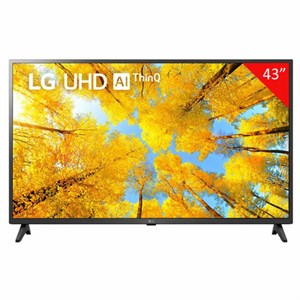 Телевизор LG 43UQ75006LF, 43" (108 см), 3840 x 2160, 4K, 16:9, SmartTV, Wi-Fi, черный, 3205263 - фото 3024607