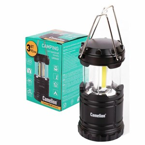 Фонарь туристический CAMELION 3Вт LED, питание 3xAAА (не в комплекте), контейнер и магнит, LED5632 - фото 3304029