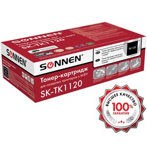 Тонер-картридж лазерный SONNEN (SK-TK1120) для KYOCERA FS-1060DN/1025MFP/1125MFP., ресурс 3000 стр., 364082 - фото 3304296
