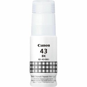 Чернила CANON (GI-43BK) для СНПЧ Pixma G540 / G640, черные, 3700 стр., оригинальные, 4698C001 - фото 3304317