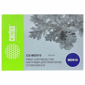 Картридж матричный CACTUS (CS-MD910) для Citizen MD-910, черный - фото 3305989