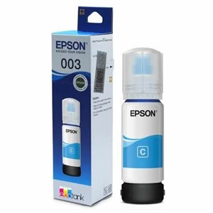 Чернила EPSON 003 (C13T00V298) для СНПЧ EPSON L3210/L3216/L3218, голубые, ОРИГИНАЛЬНЫЕ - фото 3306116